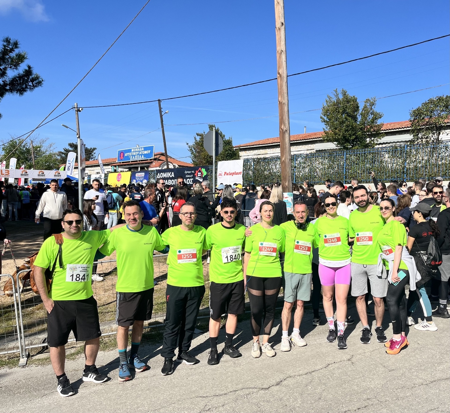 EUROLAMP supports the charitable mountain race Autism Hope