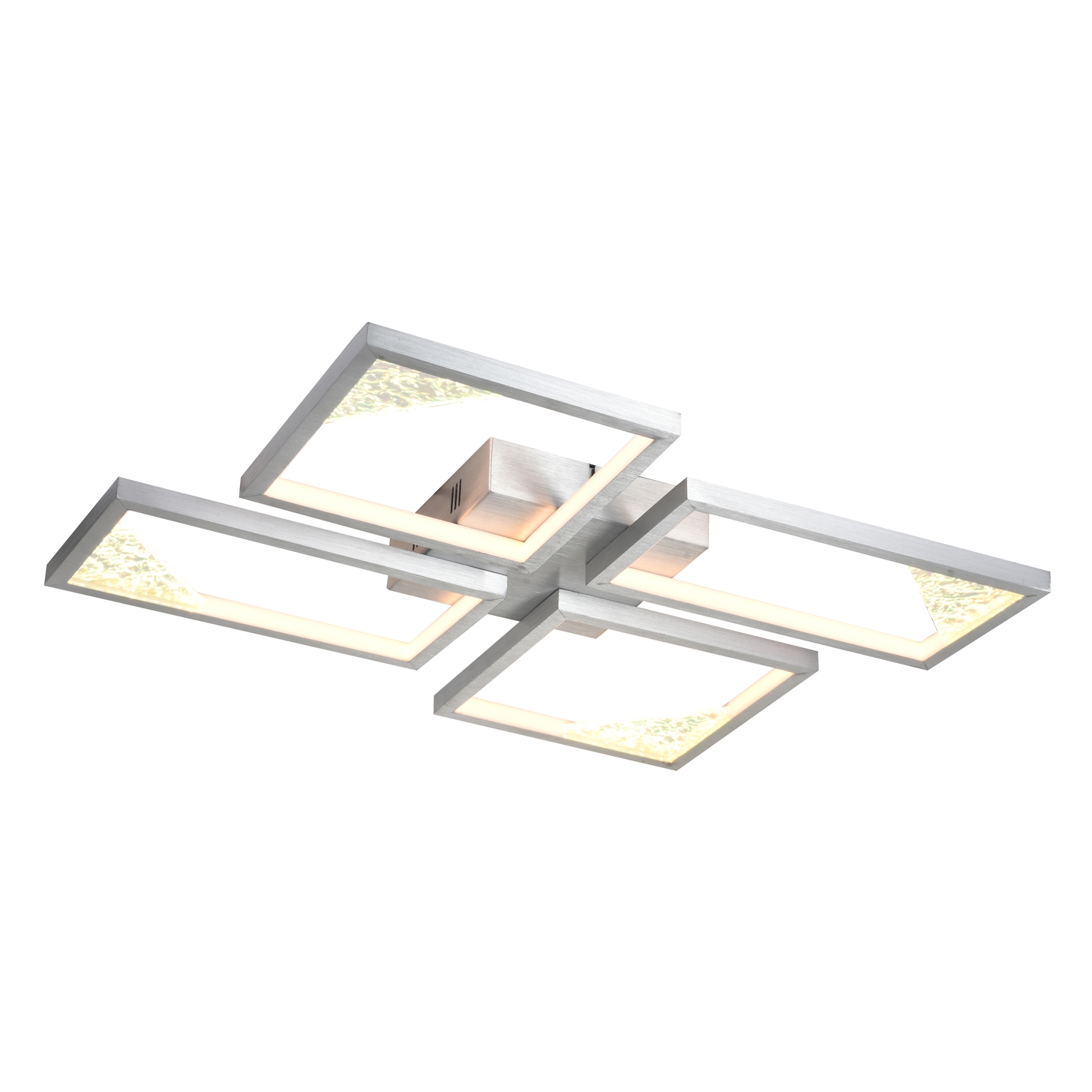 ΦΩΤΙΣΤΙΚΟ ΟΡΟΦΗΣ AΛΟΥΜΙΝΙΟ LED 36W 1200Lm 3000Κ 448X578mm AΣΗΜΙ ARTE ILLUMINA SQUARE